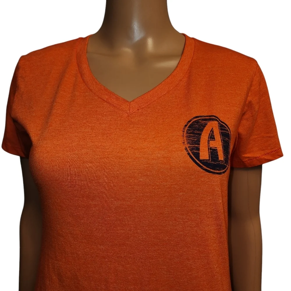Aperol V-neck T-shirt S - Picture 3 of 9